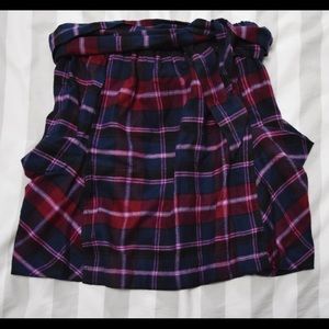 Urban Outfitters plaid skirt
